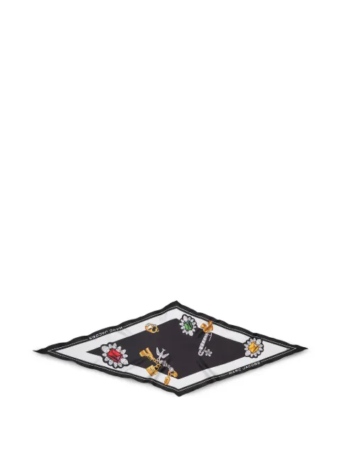 Marc Jacobs pañuelo con charms estampados