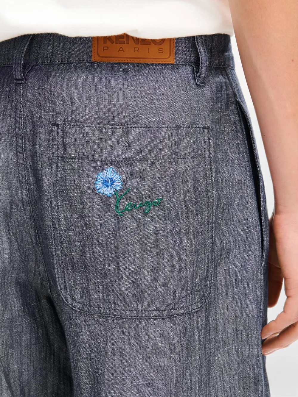Kenzo Tulip bermuda shorts Blauw