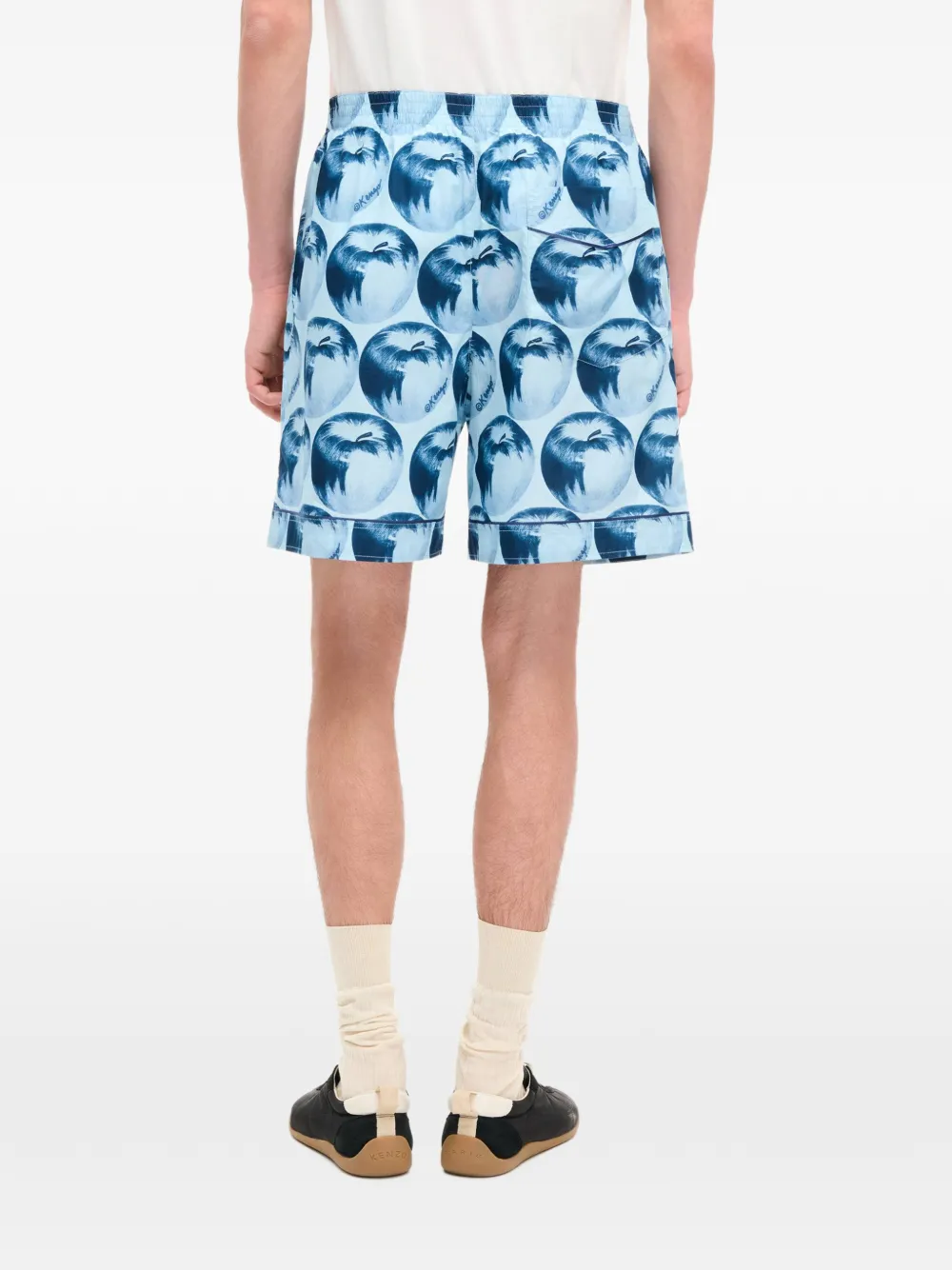 Kenzo Apple Pop bermuda shorts Blauw