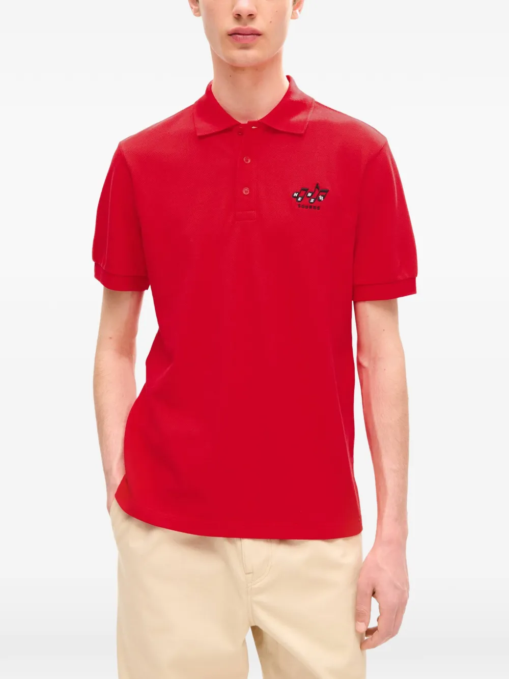 Kenzo Sounds poloshirt Rood