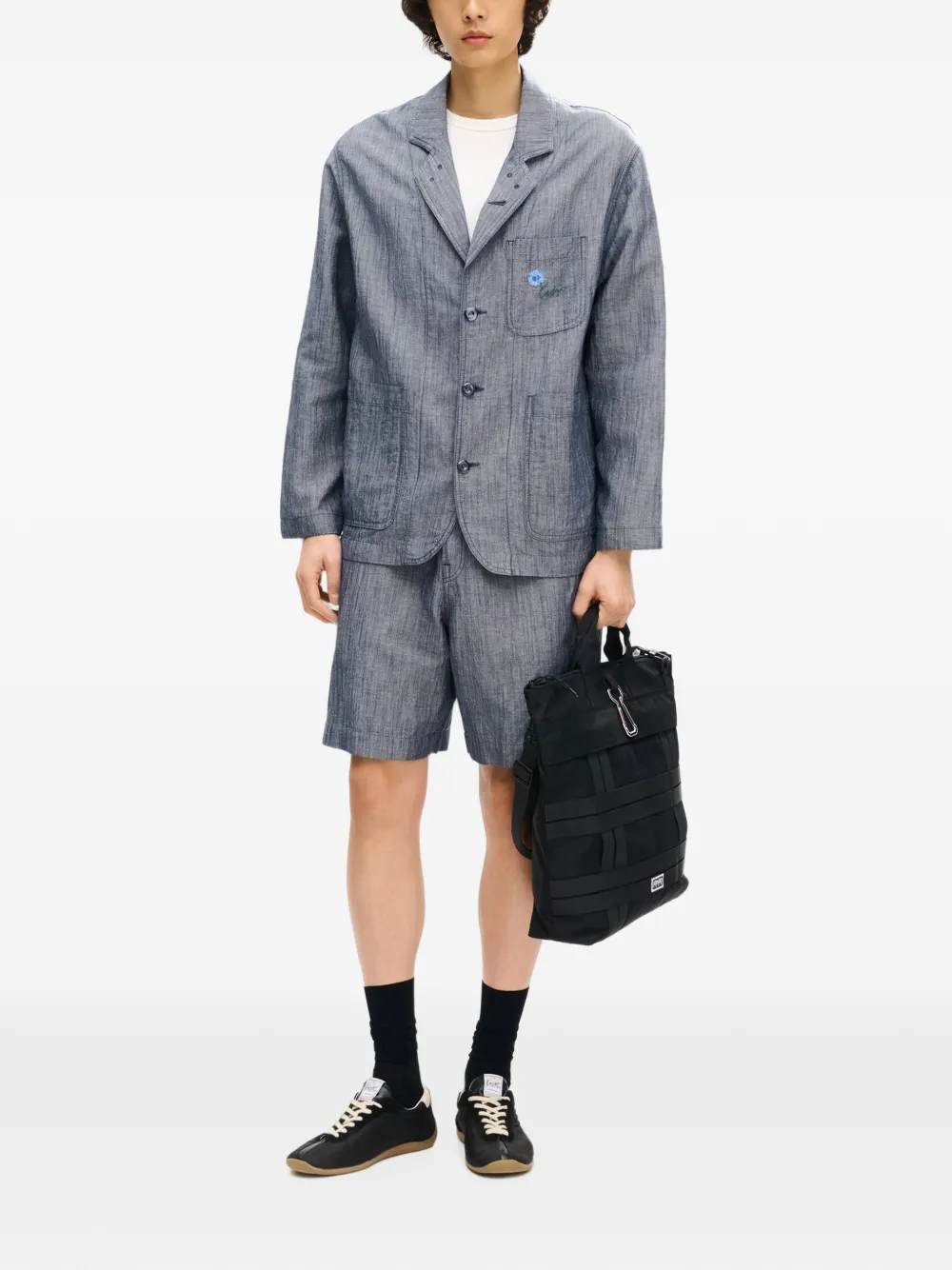 Kenzo Tulip blazer Blauw