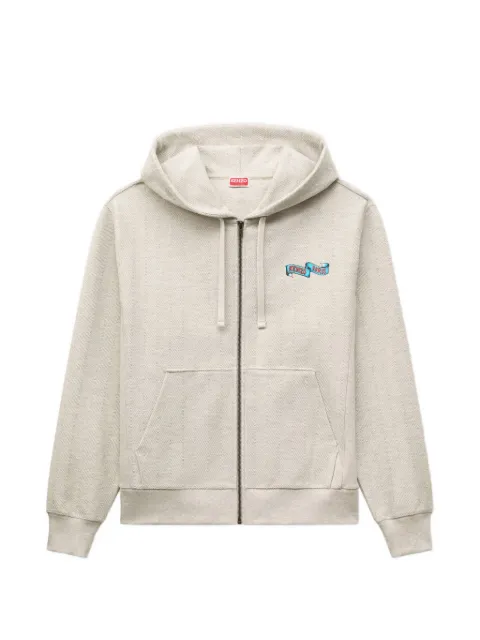 Kenzo Jumping Tiger herringbone hoodie