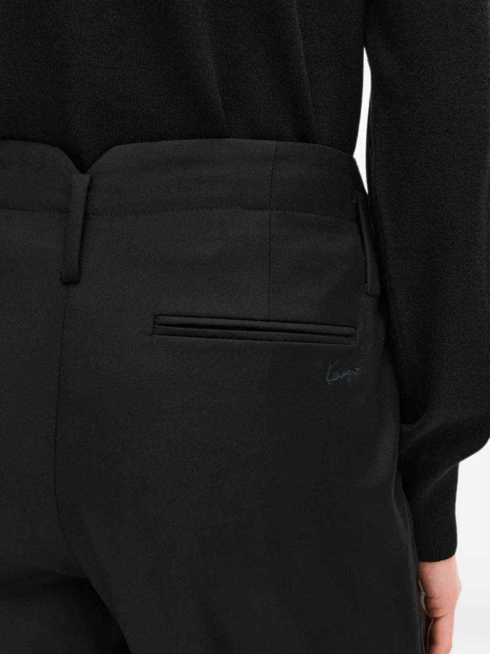 Kenzo Wollen pantalon Zwart