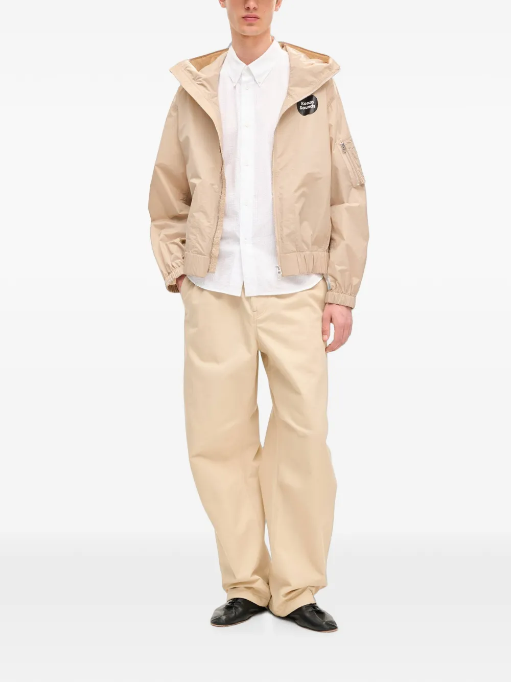 Kenzo Sounds windjack Beige