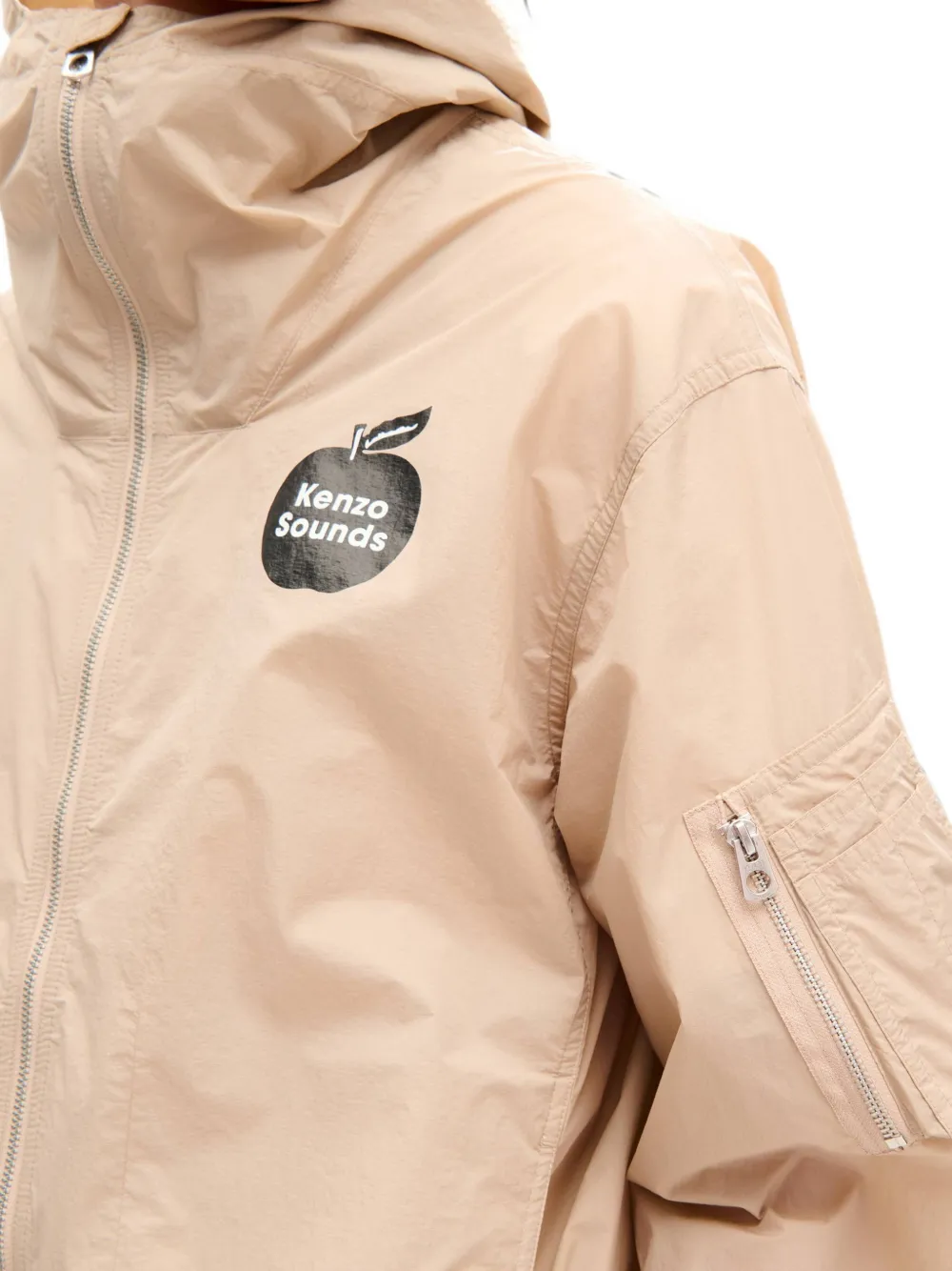 Kenzo Sounds windjack Beige
