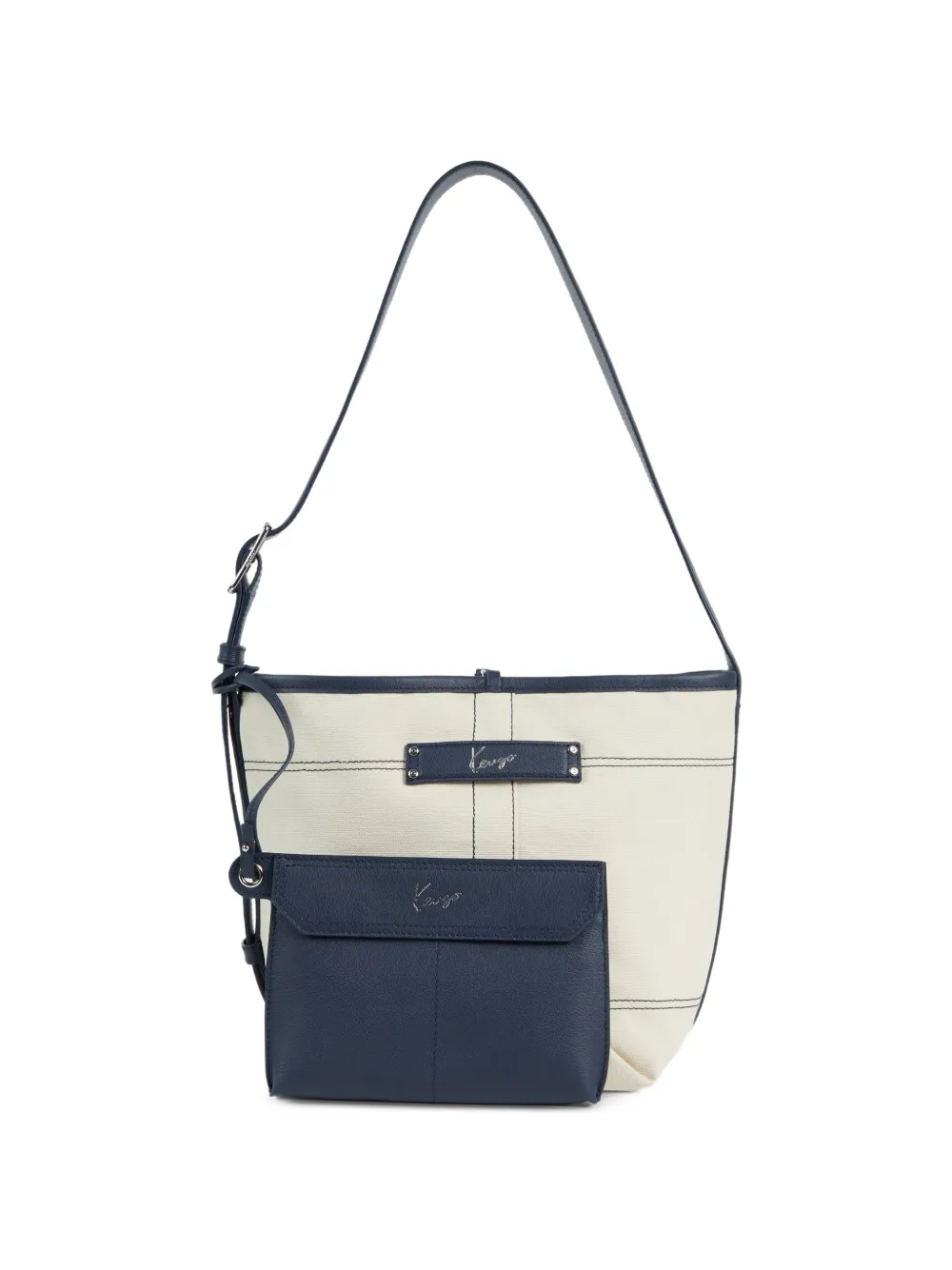 Kenzo omkeerbare messengertas Beige
