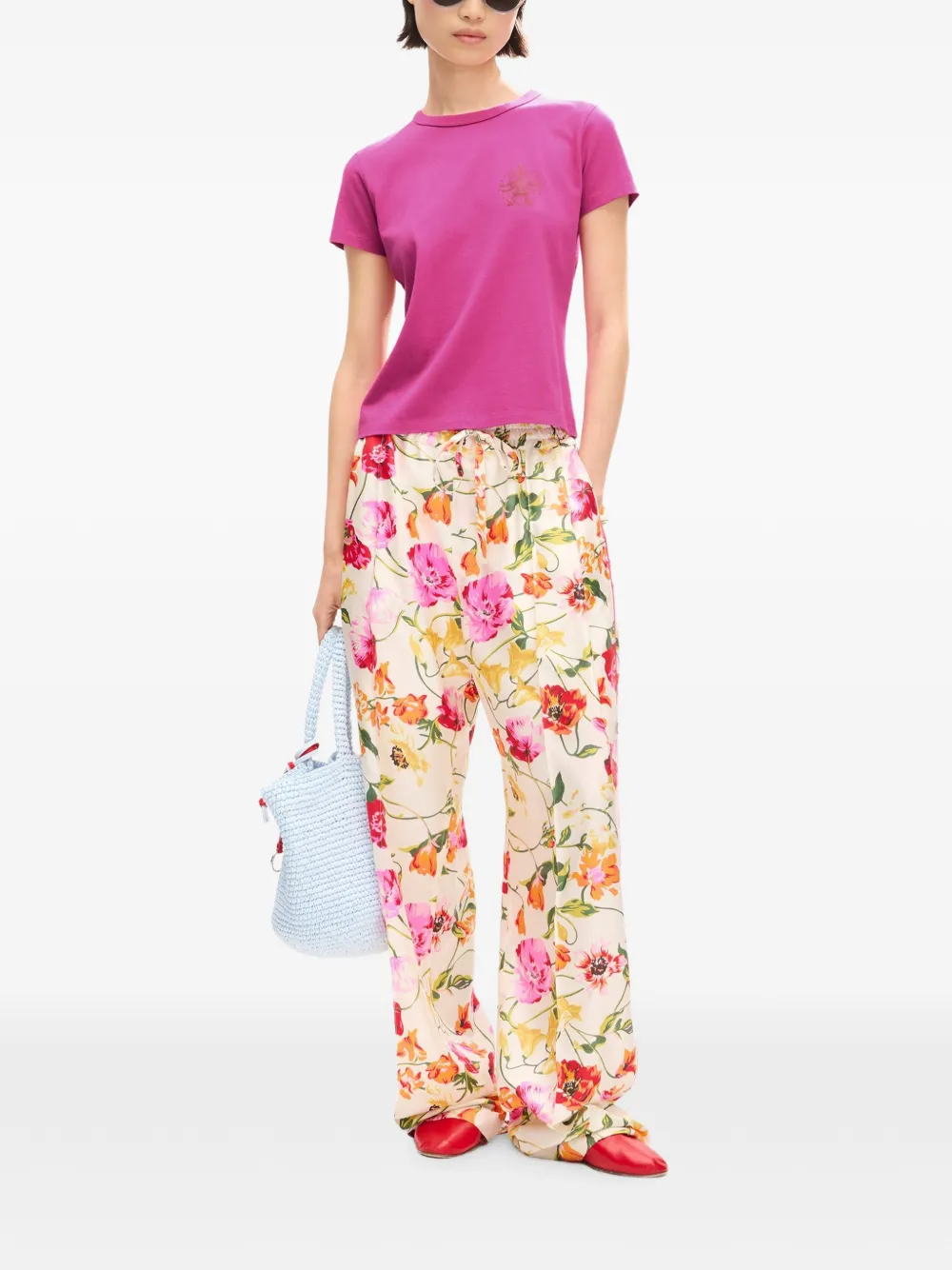 Kenzo Eiffel Tower T-shirt Roze