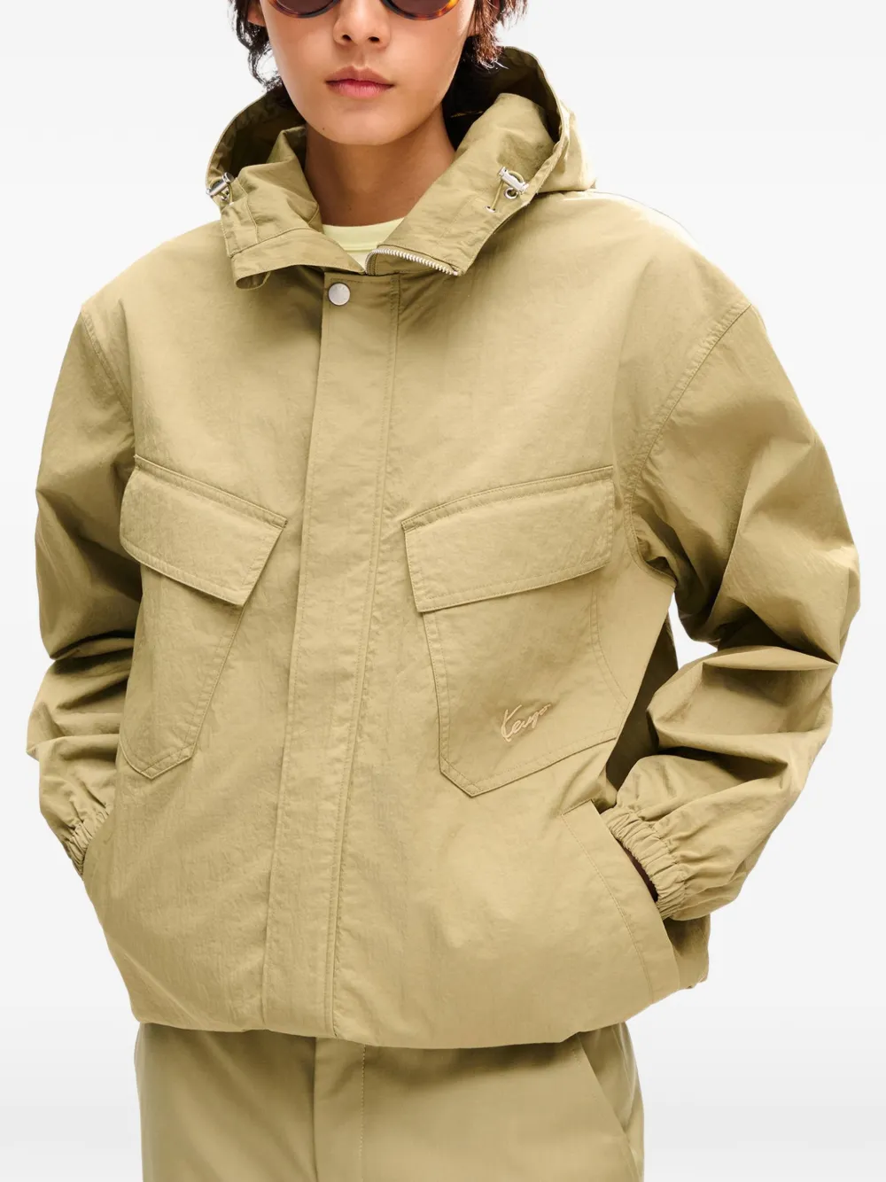 Kenzo Signature windjack Groen
