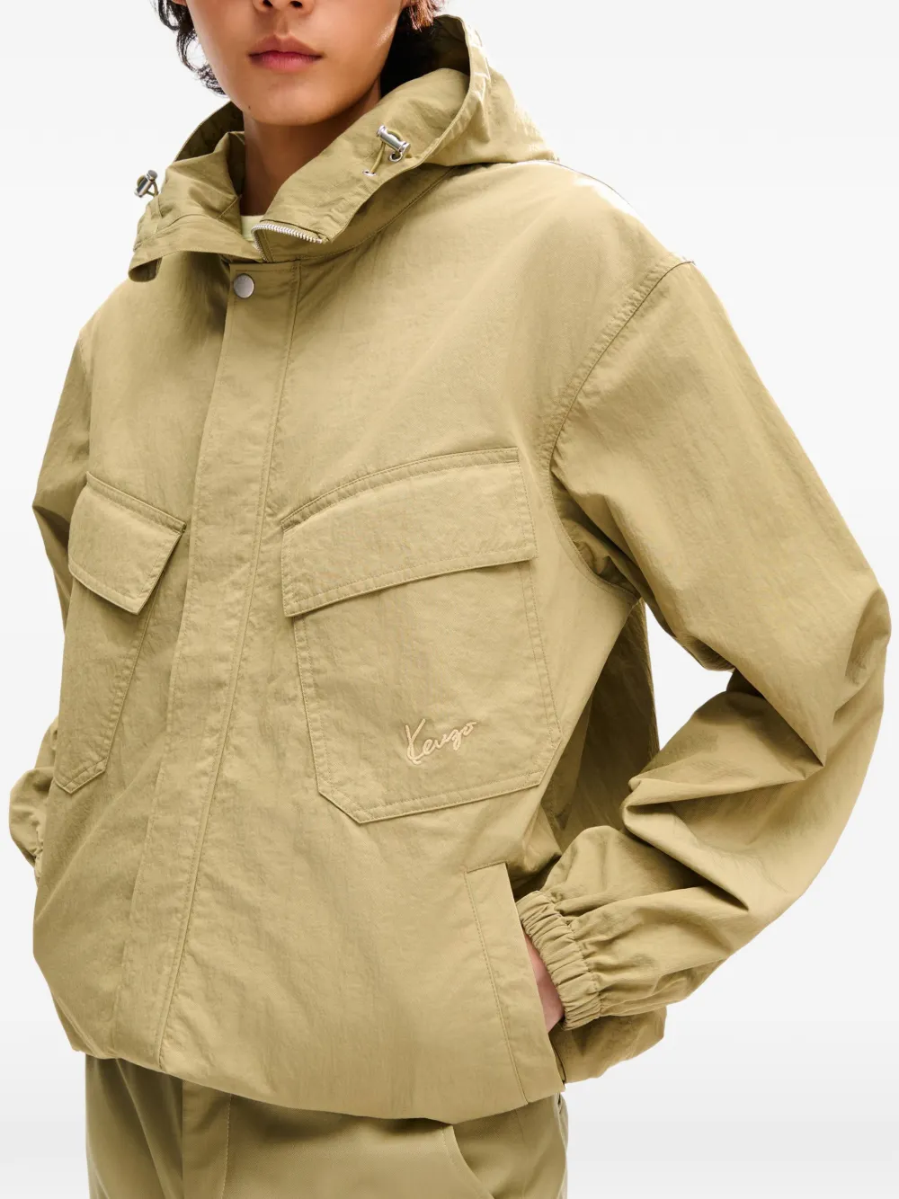 Kenzo Signature windjack Groen
