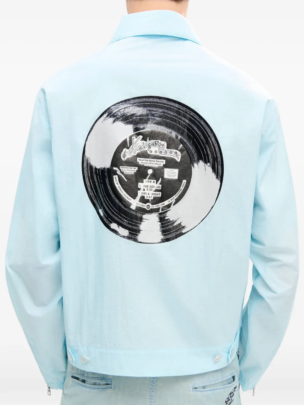 Kenzo Sounds shirtjack Blauw
