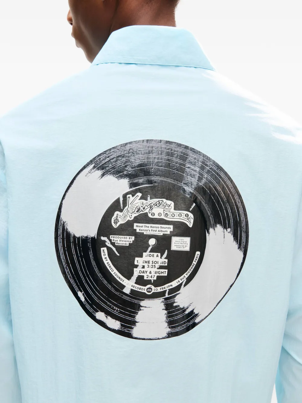 Kenzo Sounds shirtjack Blauw