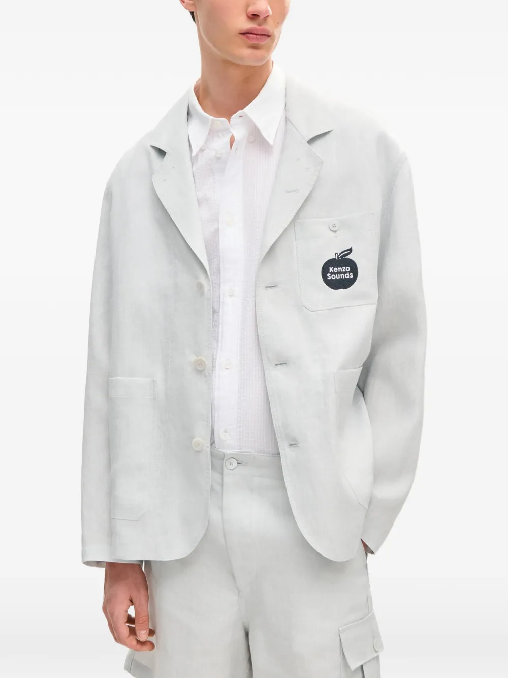 Kenzo Sounds blazer Grijs