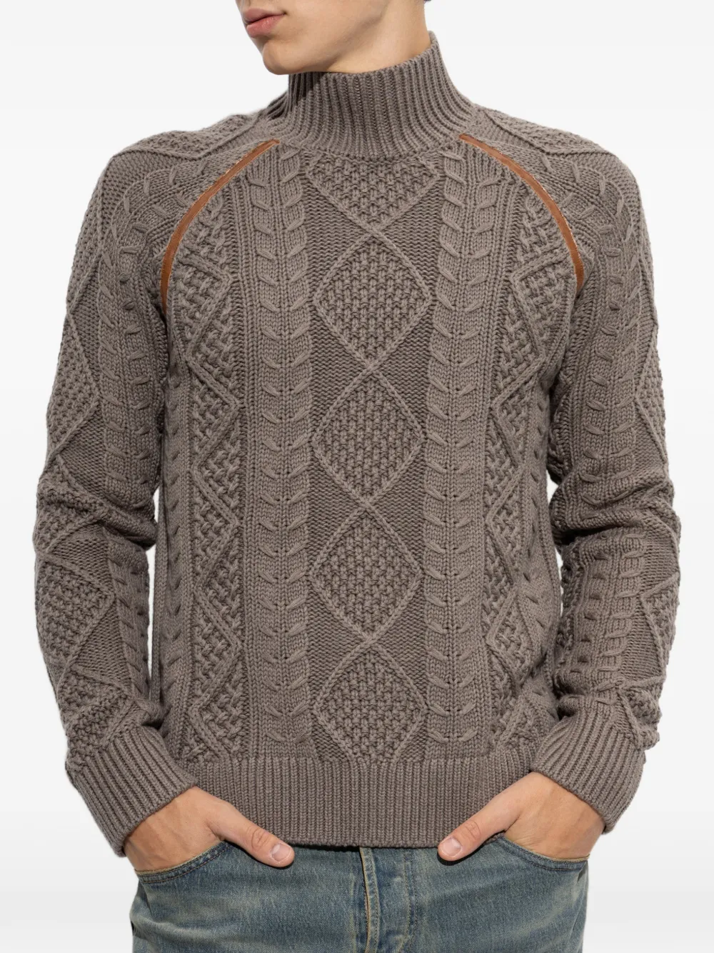 Diesel K-Inome trui Bruin