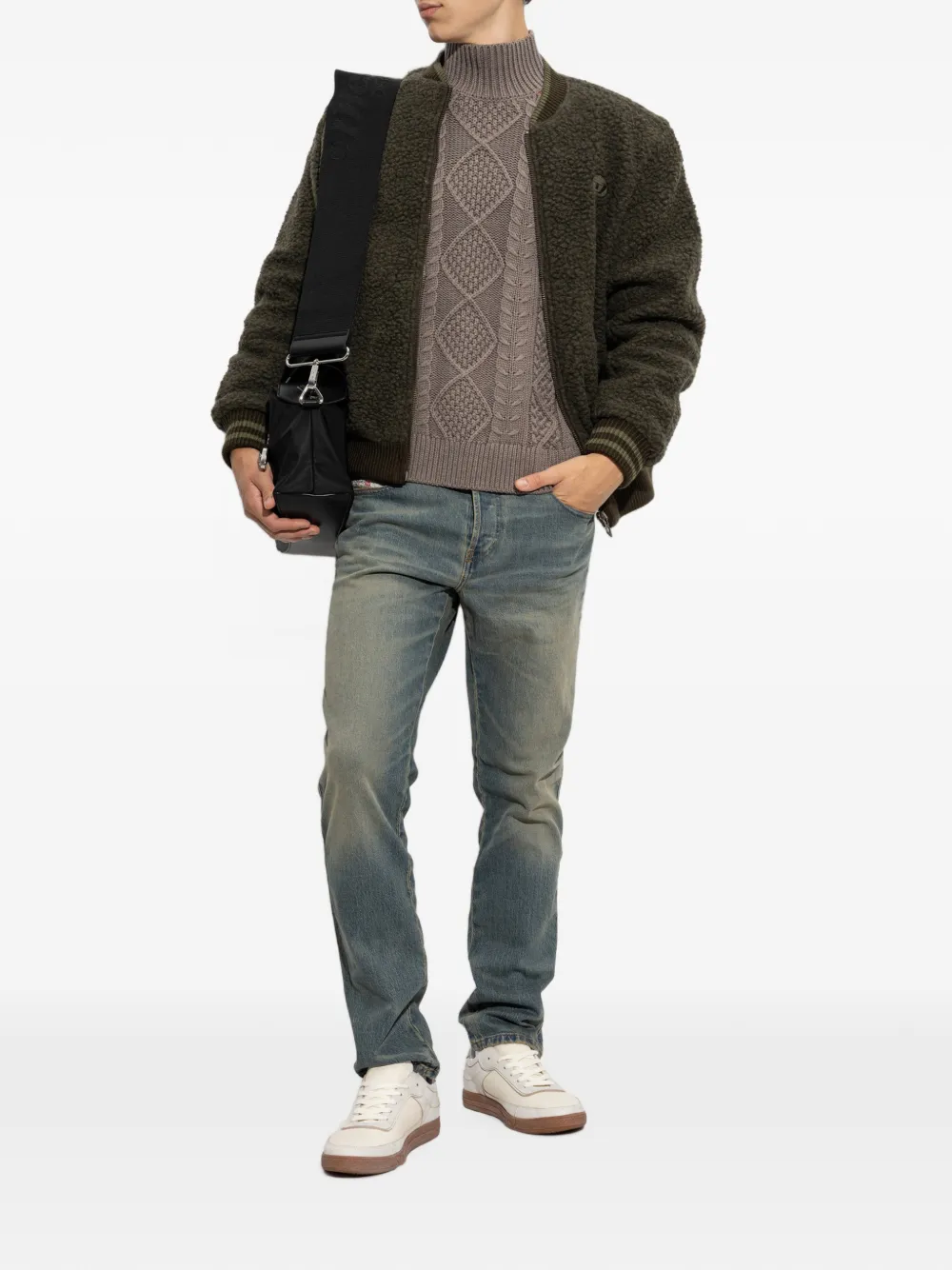 Diesel K-Inome trui Bruin