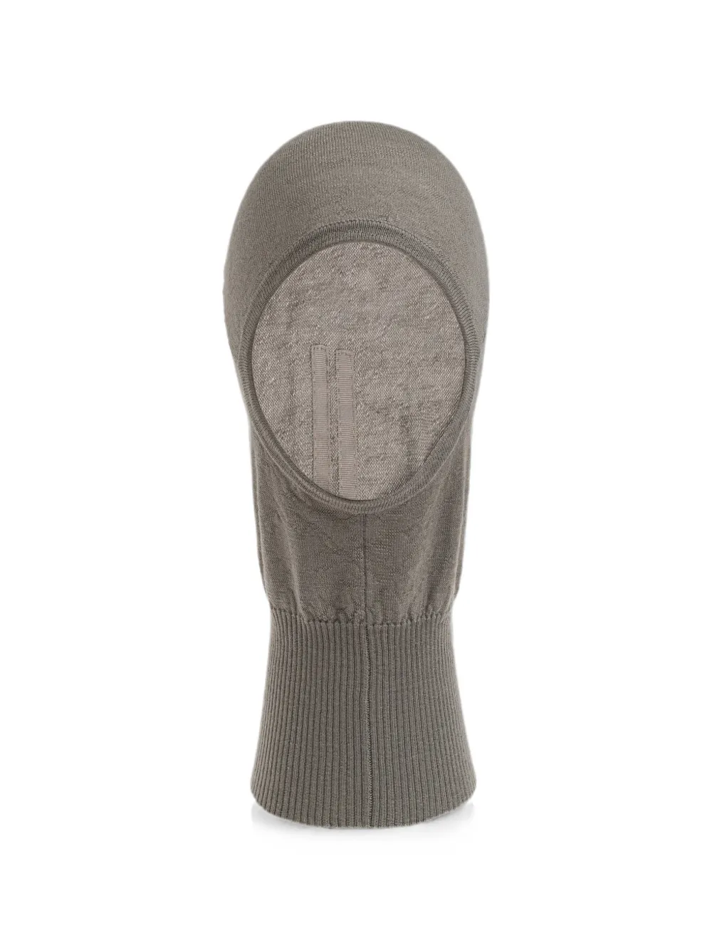 Rick Owens ribbed-knit cashmere balaclava - Grigio