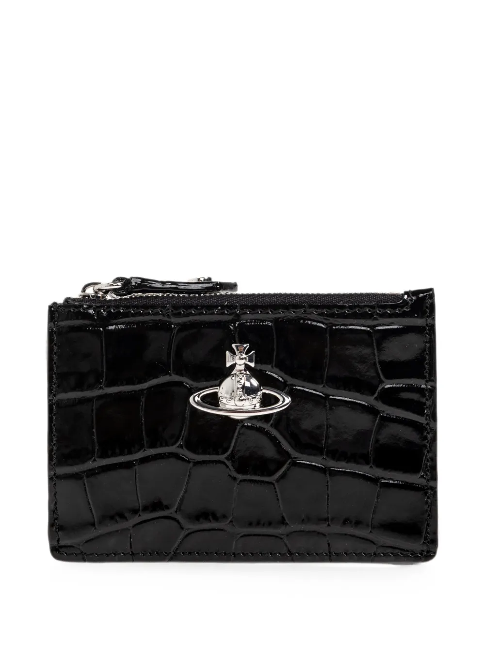 Vivienne Westwood slim long card holder - Nero