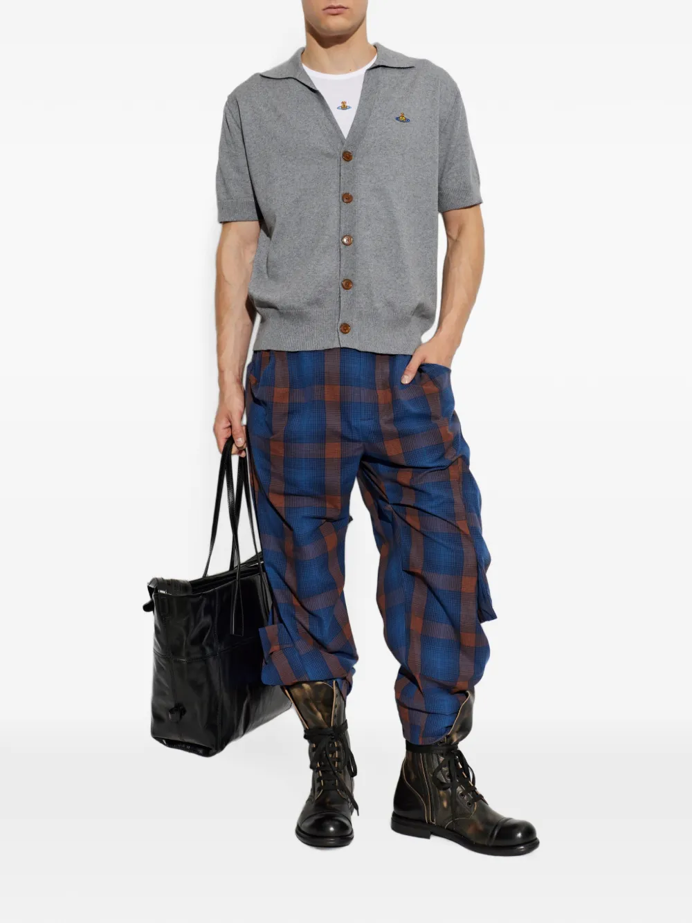 Vivienne Westwood Vest met V-hals Grijs