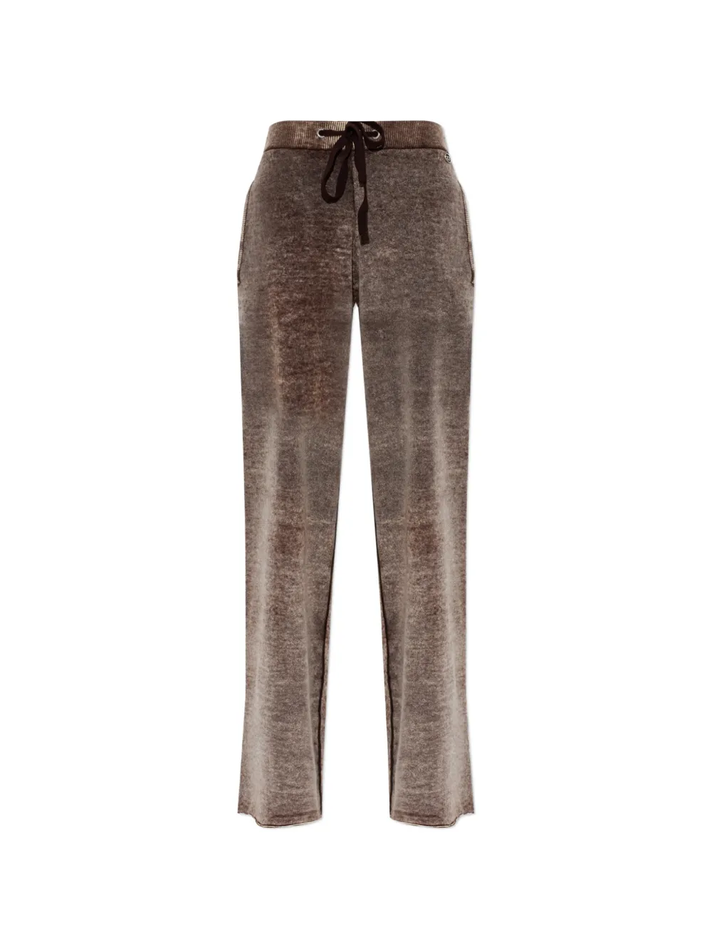Diesel M-Honorine drawstring trousers - Marrone