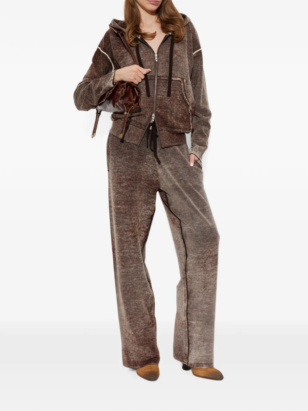 Diesel M-Honorine broek met trekkoord Bruin