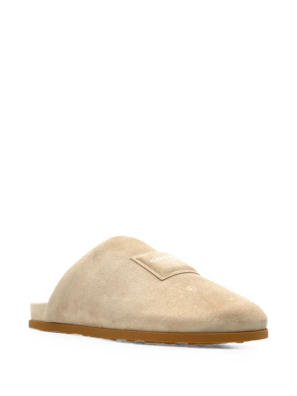 Givenchy Puffy mules in suede Beige