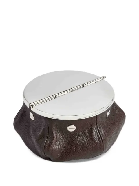 Giobagnara leather-bound ashtray
