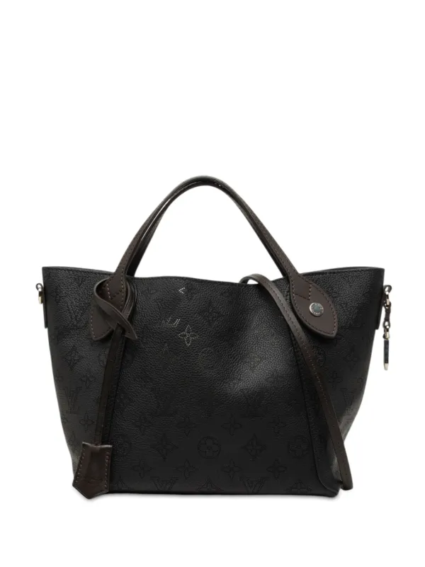 ヴィトン マヒナ ヒナ PM ハンドバッグ ブラック Louis Vuitton Pre-Owned 2021-2026 モノグラム マヒナ ヒナ PM