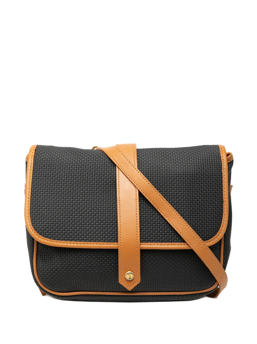 Saint Laurent Pre-Owned 20th Century PVC crossbody bag - Nero