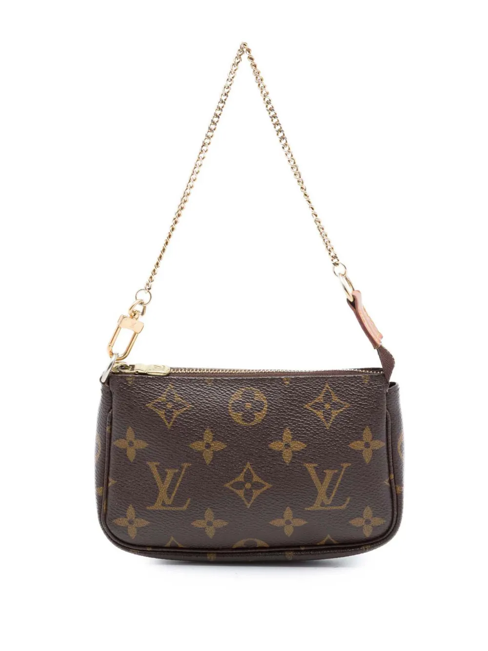 Louis Vuitton Pre-Owned 2012 Monogram Mini Pochette Accessoires handbag - Braun