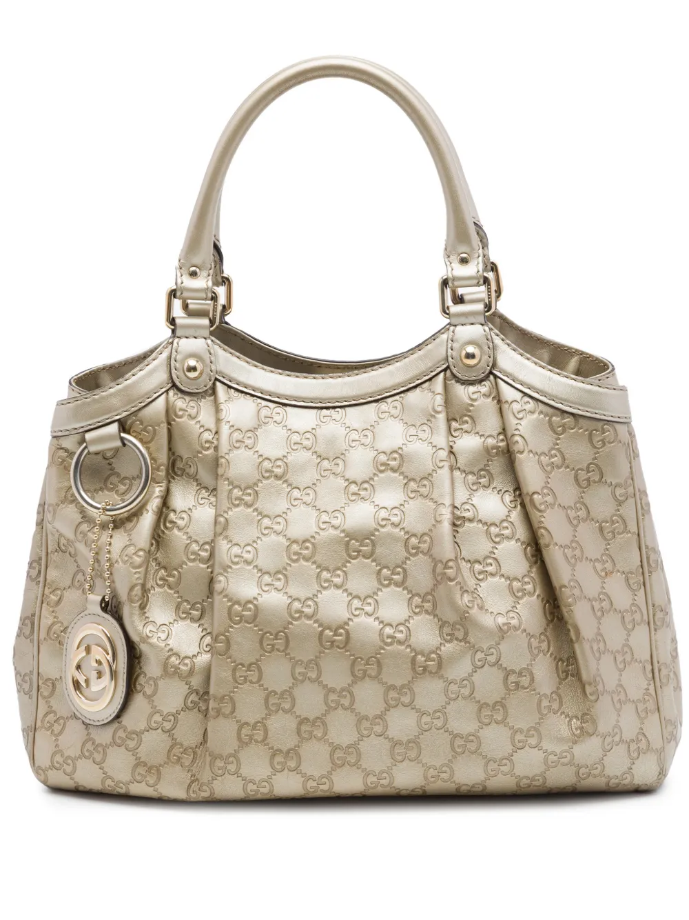 Gucci Pre-Owned 2016-2026 Medium Guccissima Sukey tote bag - Oro