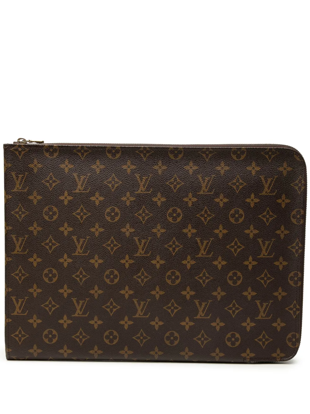 Louis Vuitton Pre-Owned 1999 Monogram Poche Documents Portfolio business bag - Marrone