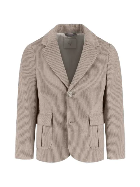 Eleventy Kids corduroy-textured blazer
