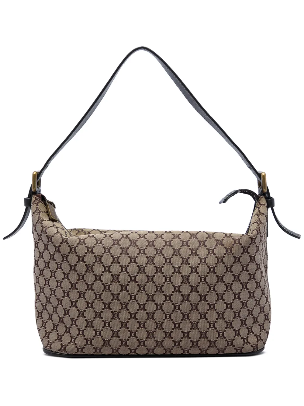 Celine Pre-Owned 2000 Macadam Canvas Triomphe handbag - Nude