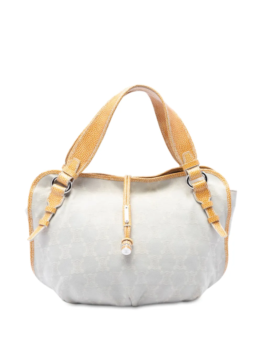 Celine Pre-Owned 2007 Macadam Denim Bittersweet hobo bag - Weiß