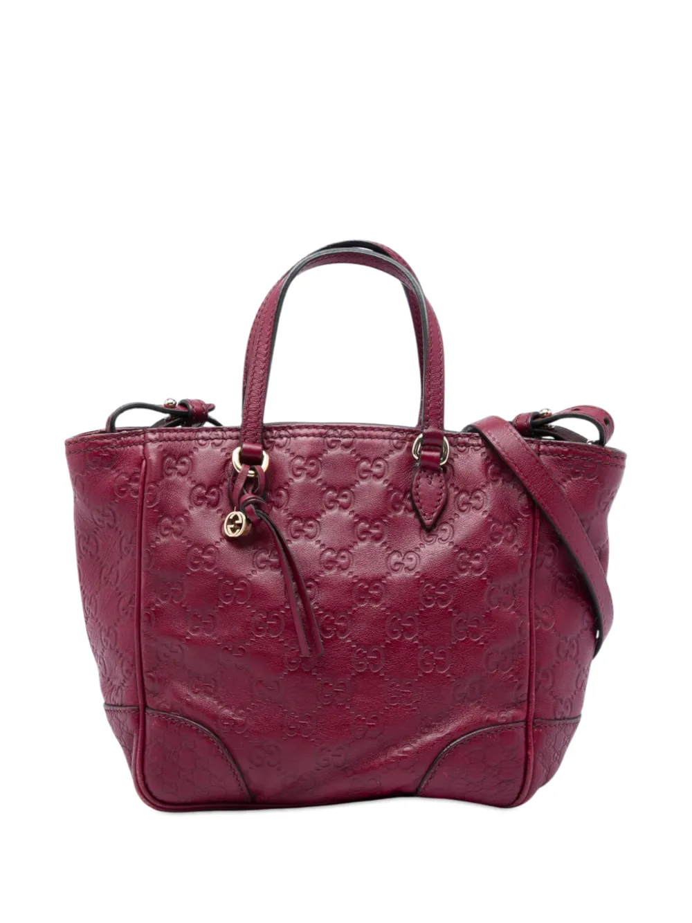 Gucci Pre-Owned 2016-2026 Small Guccissima Bree satchel - Rosso