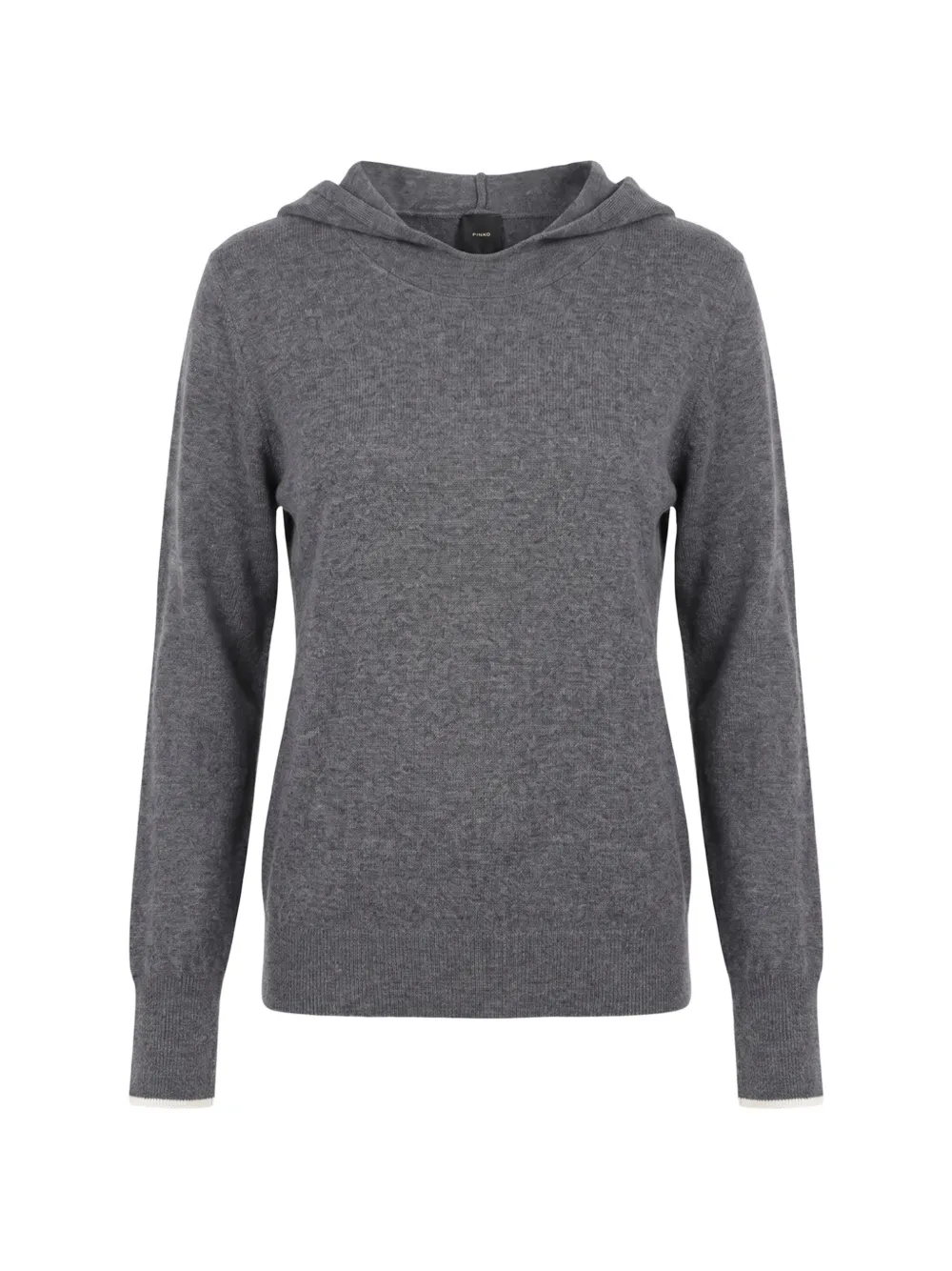 PINKO Felpa in lana con cappuccio - Grigio