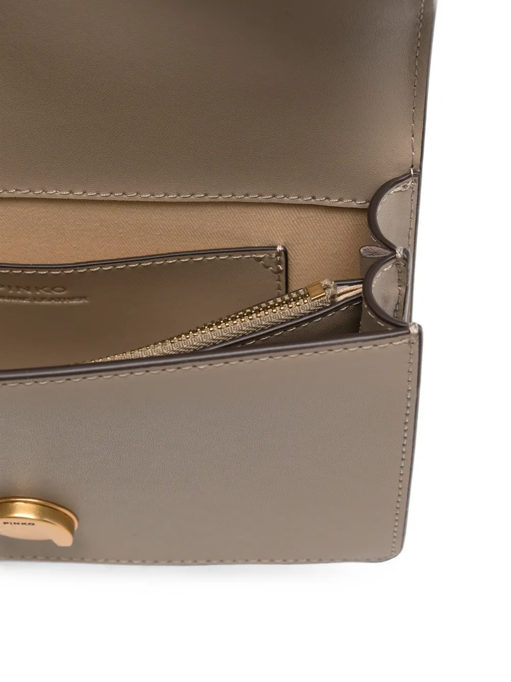 PINKO Kleine Love Birds crossbodytas Grijs
