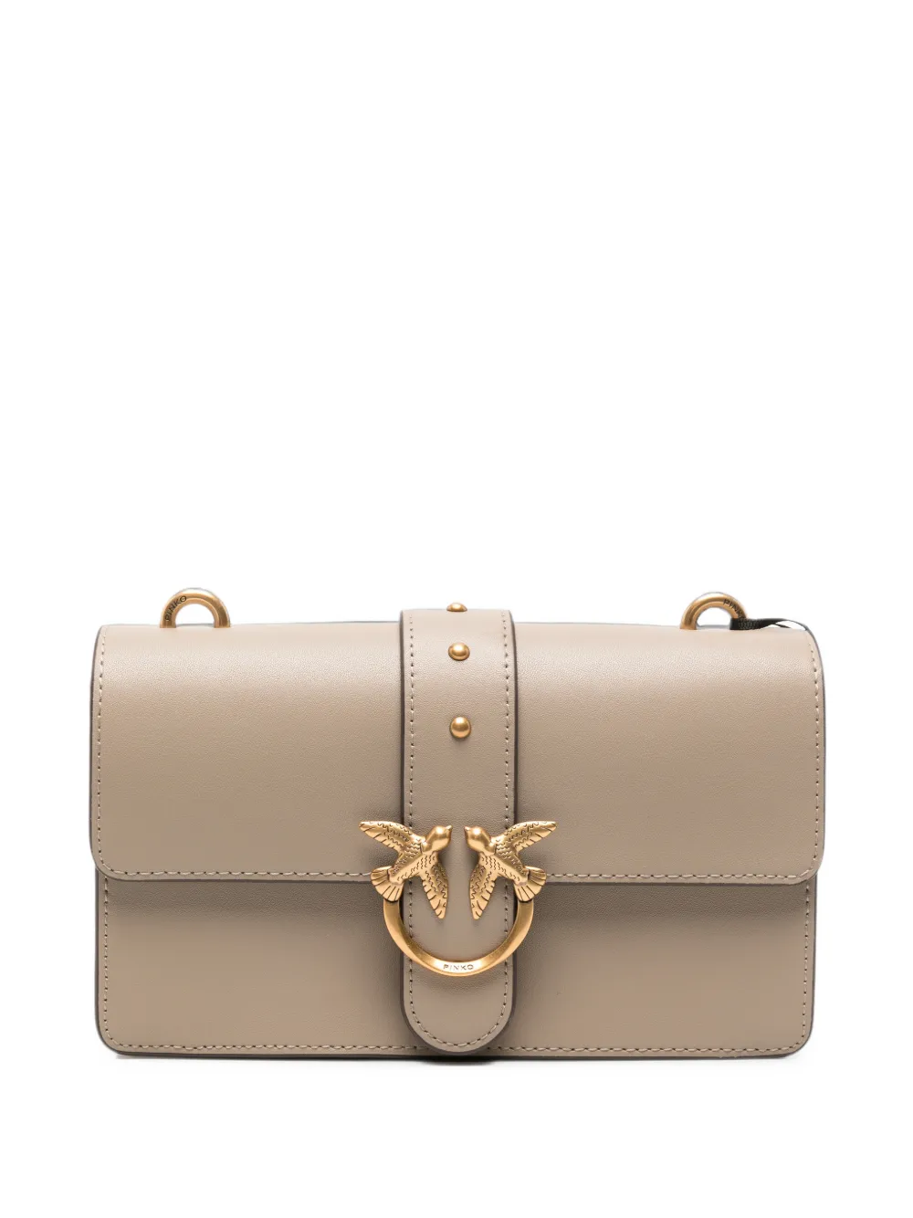 PINKO small Love Birds cross body bag - Grigio