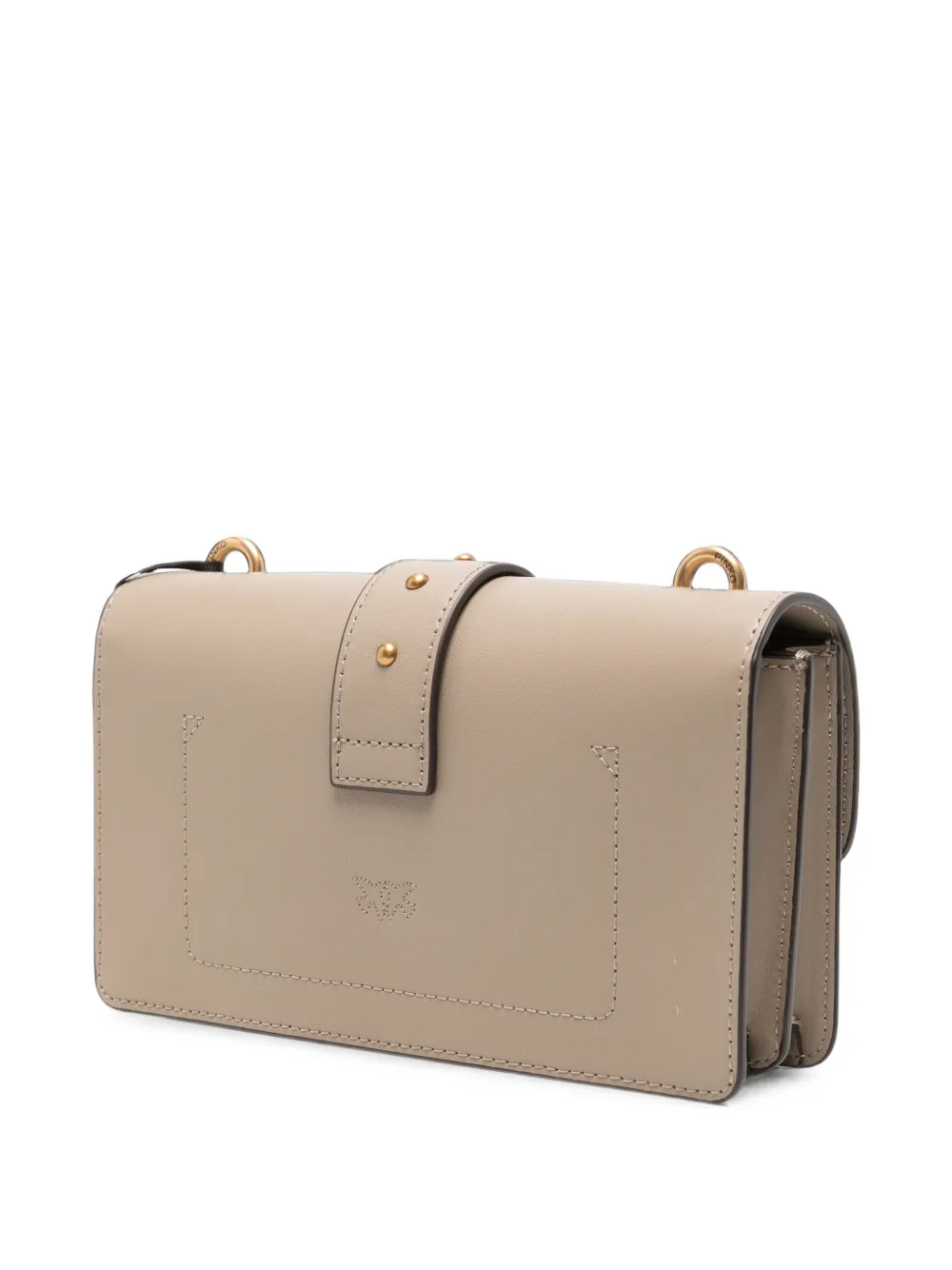 PINKO Kleine Love Birds crossbodytas Grijs