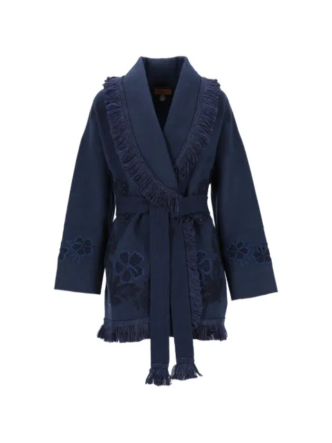 Alanui Nature in Bloom embroidered cardigan