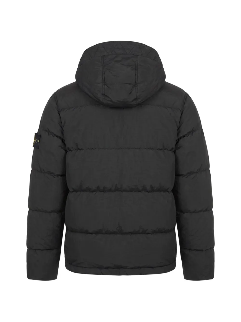 Stone Island 4100019 ECONYL nylon metalen muts Zwart