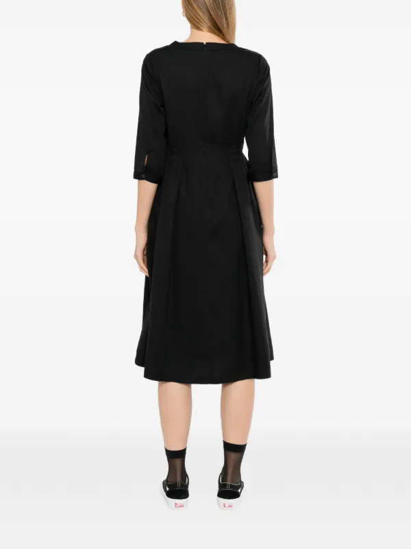 SPORT b. By Agnès b. logo-patch Dress | Black