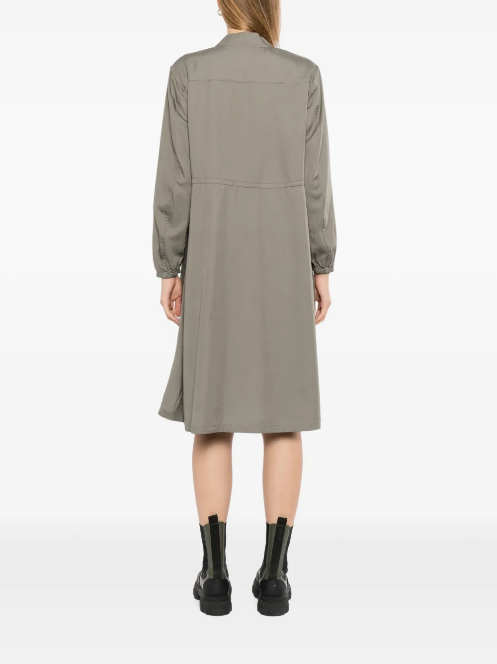 SPORT b. by agnès b. logo-embroidered dress Groen
