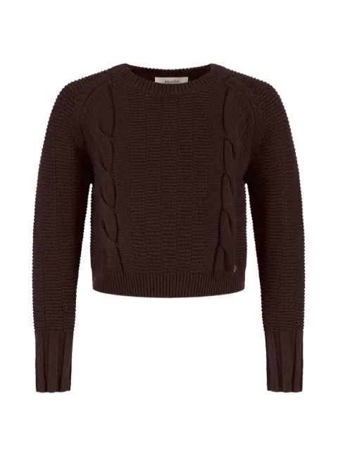 Kocca cable-knit cropped sweater
