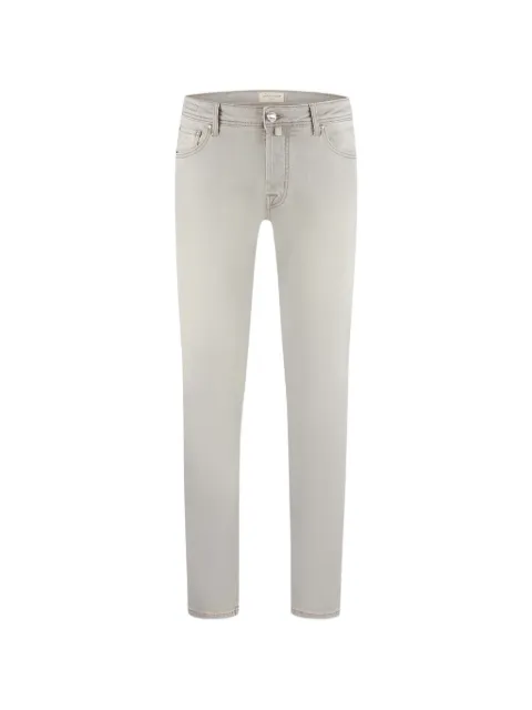 Jacob Cohën logo-patch slim-fit jeans