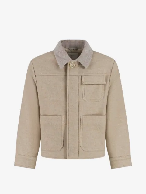 Eleventy Kids patch-pocket jacket