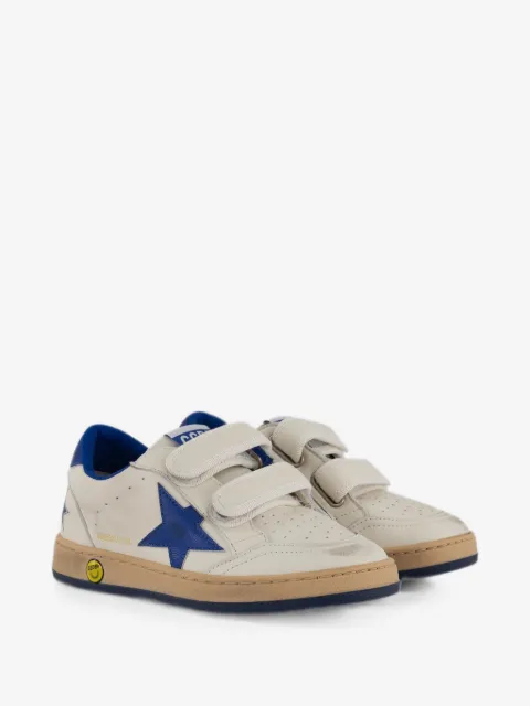 Golden Goose Kids Ball Star touch-strap sneakers