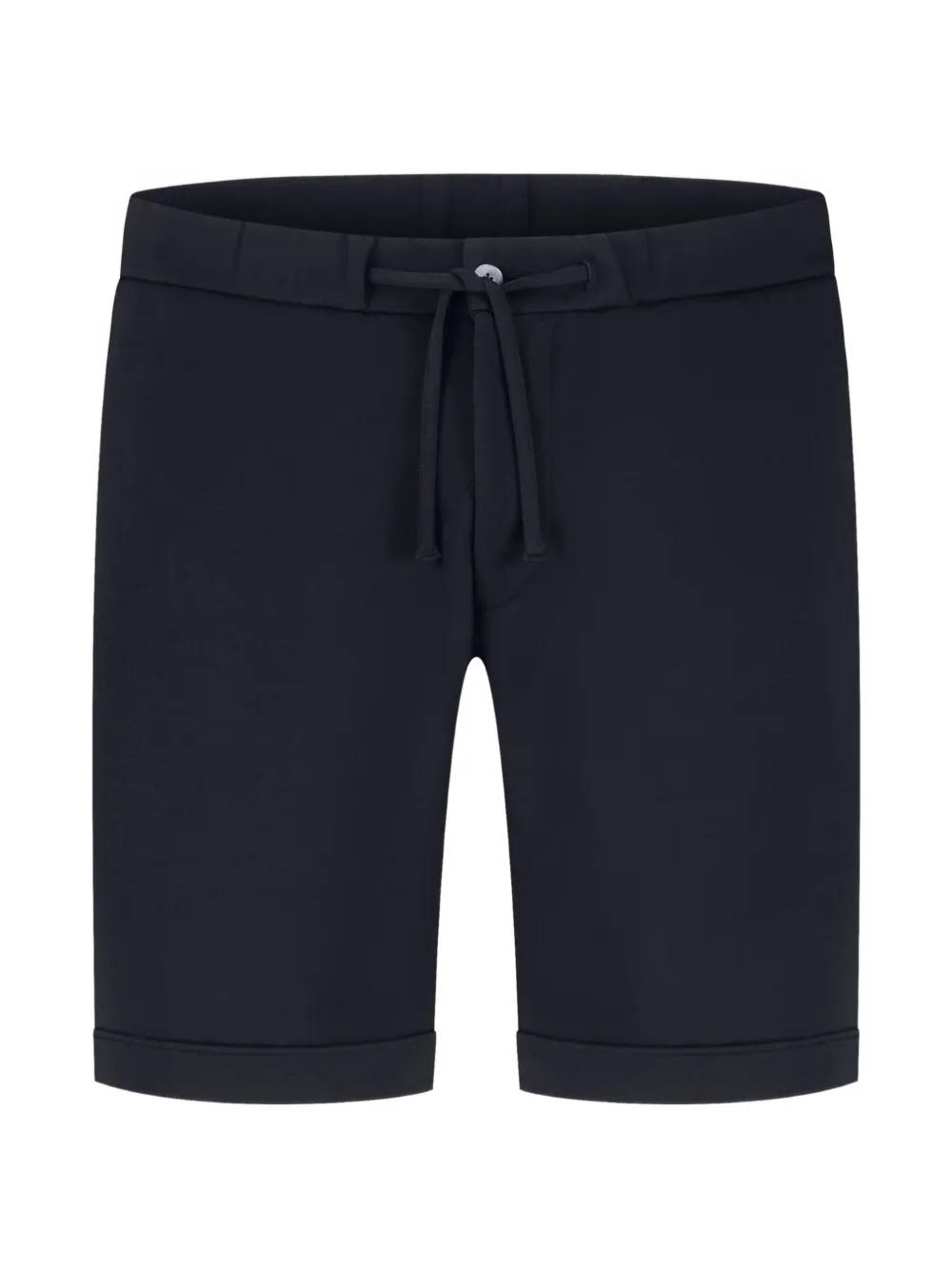 Stefan Brandt drawstring-waist button-fastening shorts - Blau