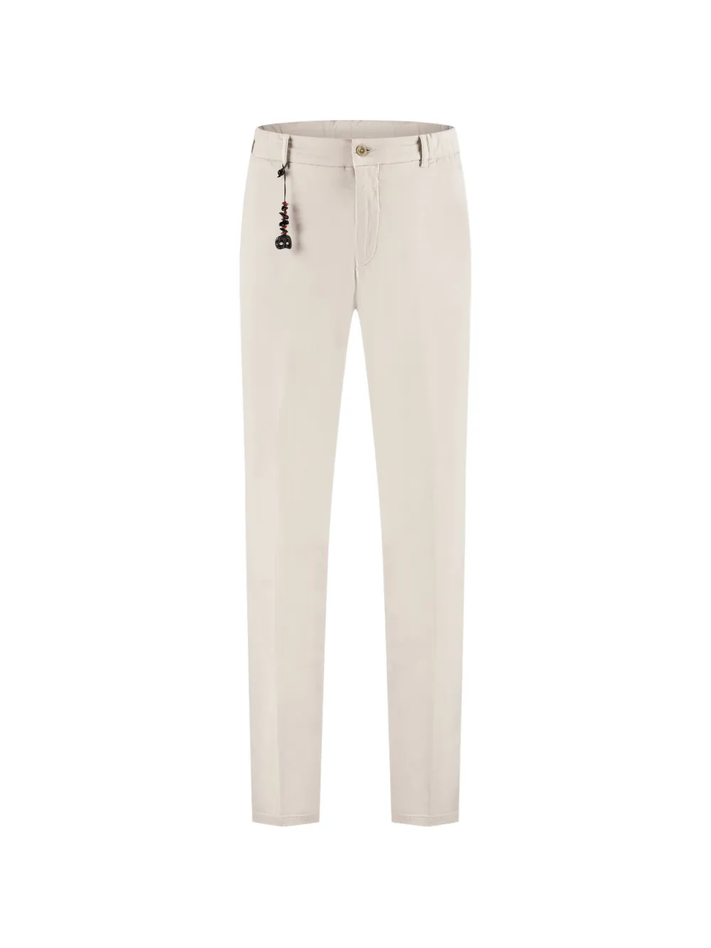 Marco Pescarolo beaded-charm straight-leg jeans - Nude