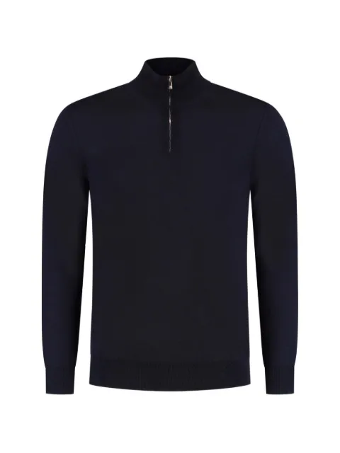 Marco Pescarolo half-zip knitted sweater