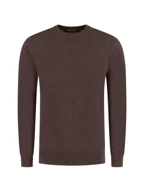Doriani Cashmere crew-neck knitted sweater